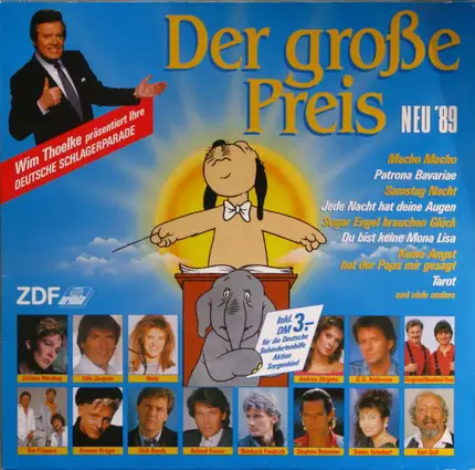 Karl Dall / Nicki / Andrea Jürgens a.o. - Der Große Preis - Wim Thoelke Präsentiert Ihre Deutsche Schlagerparade • Neu '89