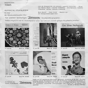 7inch Vinyl Single - Various - Der Schwarzmeer-Kosaken-Chor Singt Russische Volkslieder
