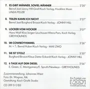 CD - Johnny Hill a.o. - Deutsche Country-Hits Für Unterwegs