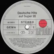 LP - Various - Deutsche Hits Auf Super 20