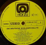 LP - Various - Deutsche Schlager-Rallye - 20 Super-Renner