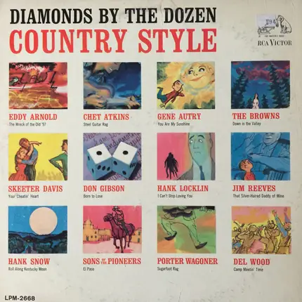 Eddy Arnold a.o. - Diamonds By The Dozen - Country Style