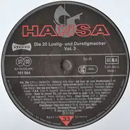 Alfie Kahn a.o. - Die 20 Lustig- Und Durstig-Macher Vol. 3