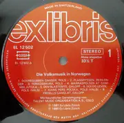 LP - Various - Die Volksmusik In Norwegen