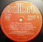 LP - Die Tiroler Buam, Lois Blamberger, A.O - Die Volksmusik In Österreich