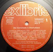 LP - Various - Die Volksmusik In Deutschland