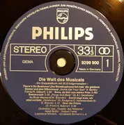 Double LP - Orchester des 'Theater des Westens', Lawrence Winters and Annabelle Bernard, o.a. - Die Welt Des Musicals