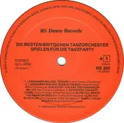LP - Ken Turner & Orchestra, Johnny Howard & Orchestra a.o. - Die Besten Britischen Tanzorchester Spielen Für Bartholomay's Tanzparty