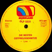 LP - Various - Die Besten Ostpreussen-Witze Live