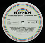 LP - Freddy Quinn, Roy Black, Udo Jürgens a.o. - Die Deutsche Single Hitparade 1966
