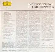 LP - Palestrina / Lassus / Praetorius a.o. - Die Entwicklung Der Kirchenmusik