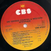 Double LP - Johnny Cash, Tammy Wynette, a.o. - Die Grosse Country & Western Hitparade