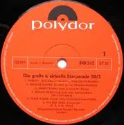 LP - Various - Die Grosse & Aktuelle Starparade '69 / 2