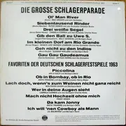 LP - Max Greger / Peter Hinnen a.o. - Die Grosse Schlagerparade Präsentiert Favoriten Der Deutschen Schlagerfestspiele 1963
