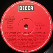 LP - Nina & Mike, Manuela, Gregor, a.o. - Die Große Star- Und Schlagerparade 1