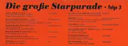 LP - Das Orchester Max Greger, Lolita, Ernie Bieler - Die Große Starparade Folge 3 - Mono