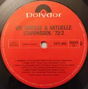 LP - Chris Roberts, Roy Black, Daliah Lavi, usw. - Die Grosse Und Aktuelle Starparade 73/2