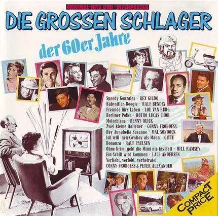 Rex Gildo / Ralf Bendix u.a. - Die Grossen Schlager Der 60er Jahre