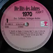 LP - Various - Die Hits Des Jahres 1970 Folge 2