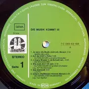 LP - Die Musik Kommt Folge 3 - Die Musik Kommt Folge 3