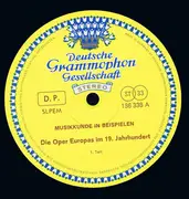 LP - Verdi / Bizet / Smetana / Mussorgsky - Die Oper Europas Im 19. Jahrhundert - Tulip
