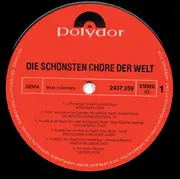 Double LP - Montanara Chor / Die Westfälischen Nachtigallen a.o. - Die Schönsten Chöre Der Welt - Gatefold