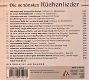 CD - Die Bänkelsänger / Die Globetrotters a.o. - Die Schönsten Küchenlieder - Mono / Digipak