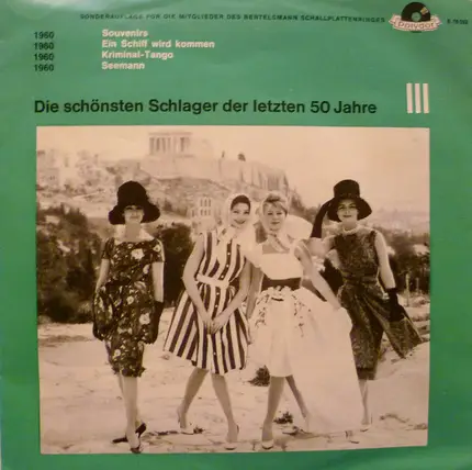 Various - Die Schönsten Schlager Der Letzten 50 Jahre - Serie III, Platte 12