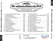 Double CD - Das Orchester Der Volksoper Wien a.o. - Die Schönsten Walzer Der Welt
