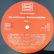Double LP - Johann Strauss Jr., Carl Zeller a.o. - Die Schönsten Walzermelodien - Silva Sonderausgabe