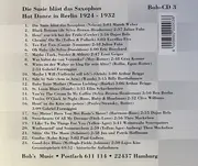 CD - Marek Weber / Julian Fuhs / Dajos Bela a.o. - Die Susie bläst das Saxophon - Hot Dance in Berlin 1924-1932