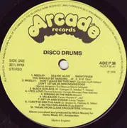 LP - Donna summer, Bee Gees, Serge Gainsbourg - Disco Drums (24 Non-Stop-Disco-Hits)
