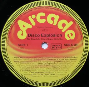 Racey - Disco Explosion (Die Absolute Disco Super Scheibe)