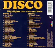 Double CD - Various - DISCO-Highlights der 70er und 80er