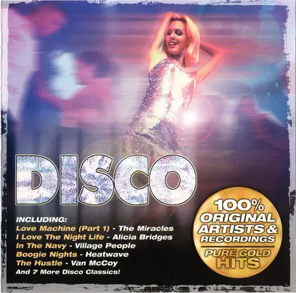 The Miracles, Alicia Bridges, Village People a.o. - Disco