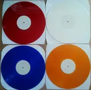 LP-Box - Kubiks, Lomax, Stunna & Release - Discoveries Of The Deep - Red/Blue/Orange/White vinyl, White labels