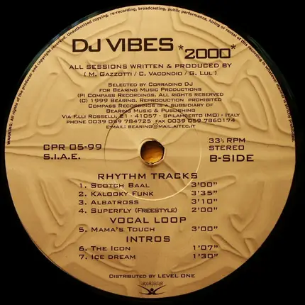 Various - DJ Vibes '2000'
