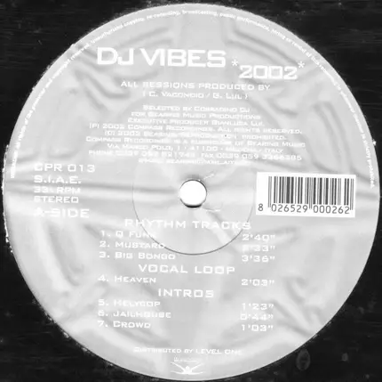 Corradino Dj - DJ Vibes "2002"