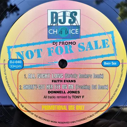 Beenie Man, Missy Elliott, Faith Evans, Donnell Jones - DJ's Choice Vol. 40