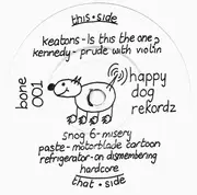 7inch Vinyl Single - Snog 6, Refrigerator - Does Your Dog Moult? EP - Handmade cover/Ltd ed/  Numbered