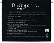 CD - The Verve, Maids Of Gravity, The Seymores - Don't Get Too Tense