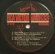 7inch Vinyl Single - sam cooke, neil sedaka,the browns, a.o. - Dr. West's Presents Tunes For Teens