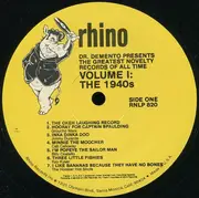 LP - Various - Dr. Demento Presents: The Greatest Novelty Records Of All Time • Volume 1 The 1940s