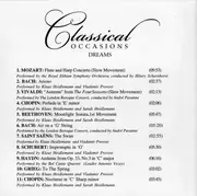 CD - Mozart / Bach / Vivaldi / Beethoven a.o. - Dreams (Calming Music To Quiet The Soul)