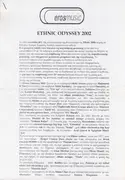 CD - Farid, Kabul Workshop, Acid Queen & others - Ethnic Odyssey 2002 - Digipak