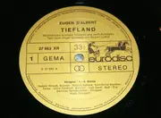 LP-Box - Eugen D'Albert/ Berliner Symph., H. Zanotelli, I. Strauß, R. Schock a.o. - Tiefland - Gesamtaufnahme