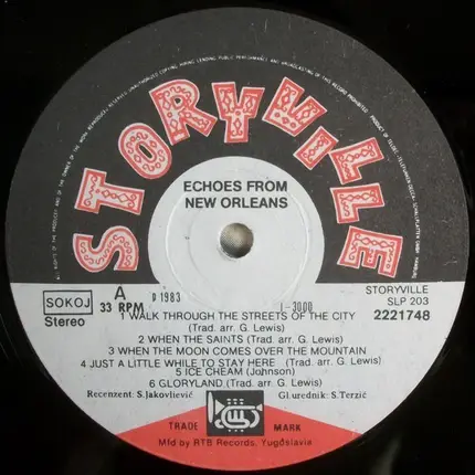 Various - Echoes From New Orleans