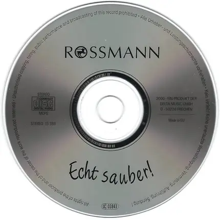 Rossmann - Echt Sauber!