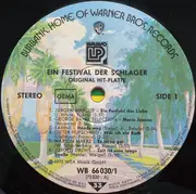 LP - Jürgen Marcus / Françoise Hardy / Marion Maerz / a.o. - Ein Festival Der Schlager - only record 1 (side A/B)