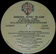 LP - Christopher Cross, Nicolette Larson, A.O - El Disco De 'Arturo' (El Millionario Seductor)
